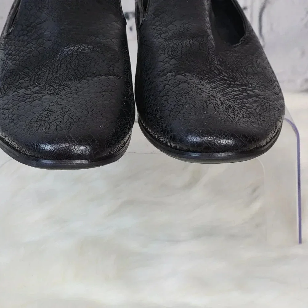 GIORGIO Brutini Black Slip On Loafer Driving Smoking‎ Shoes Mens Business 8.5